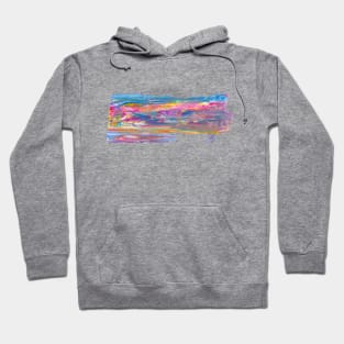 Rainbow Paint Smear Hoodie